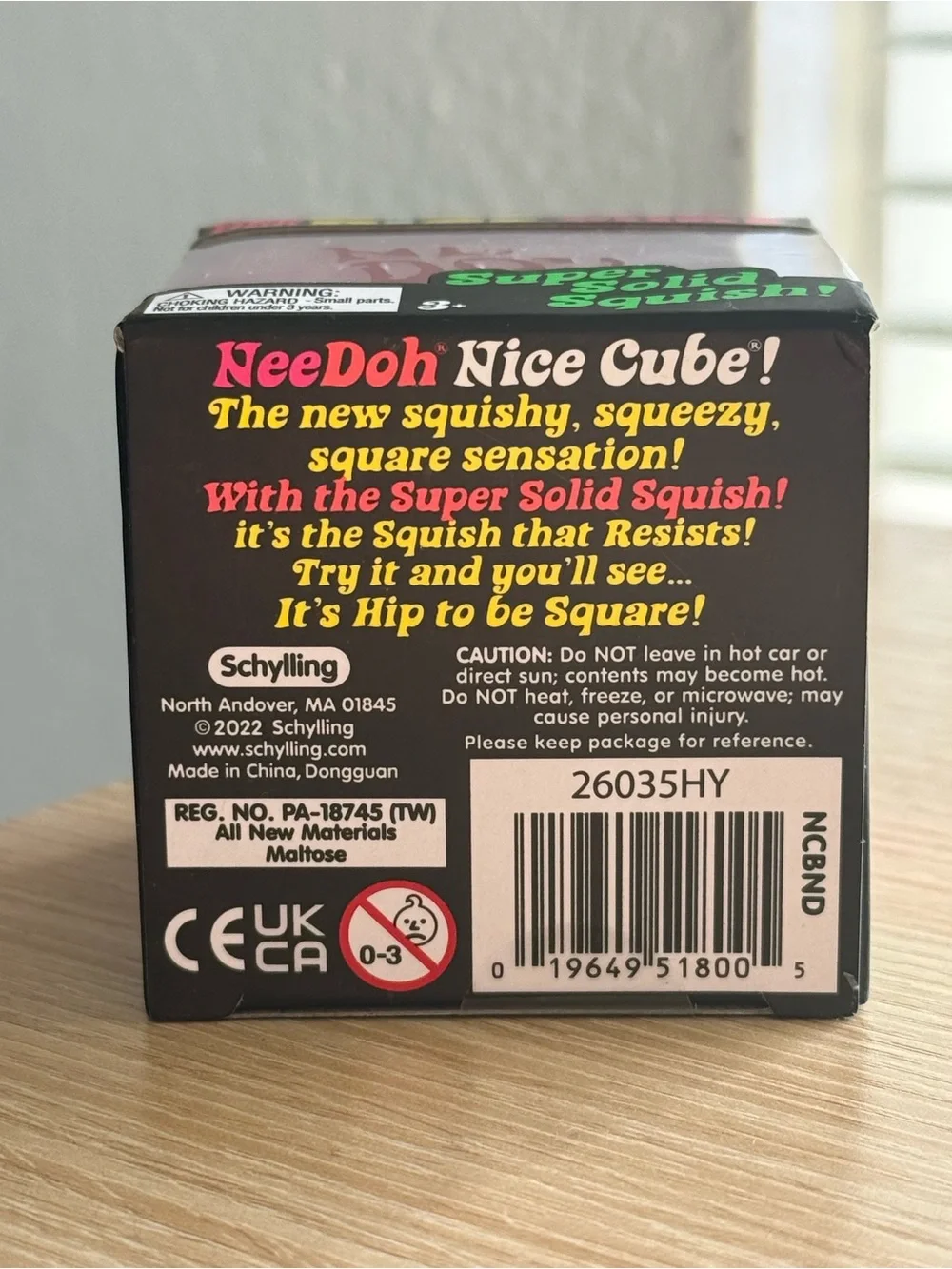Nice Cube Kids Super Solid Squish - Pink